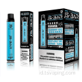 Desain Terbaru E-rokok 1500 Puffs Buah sekali pakai vape